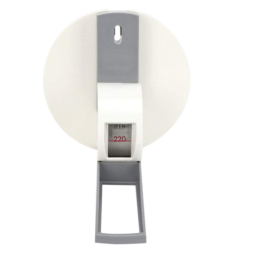 Accurate Wall Mounted Height Measurement Ruler - Compact Stadiometer for Kids & Adults with Mounting Plate | Perfect for Home, Clinic & School Growth Tracking