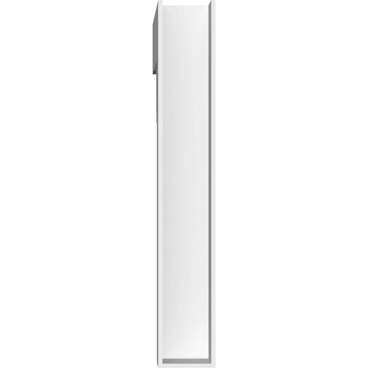 Ekena Millwork BKTP05X24X32LEC05 Standard Legacy Architectural Grade PVC Brackets with Block Ends - 5