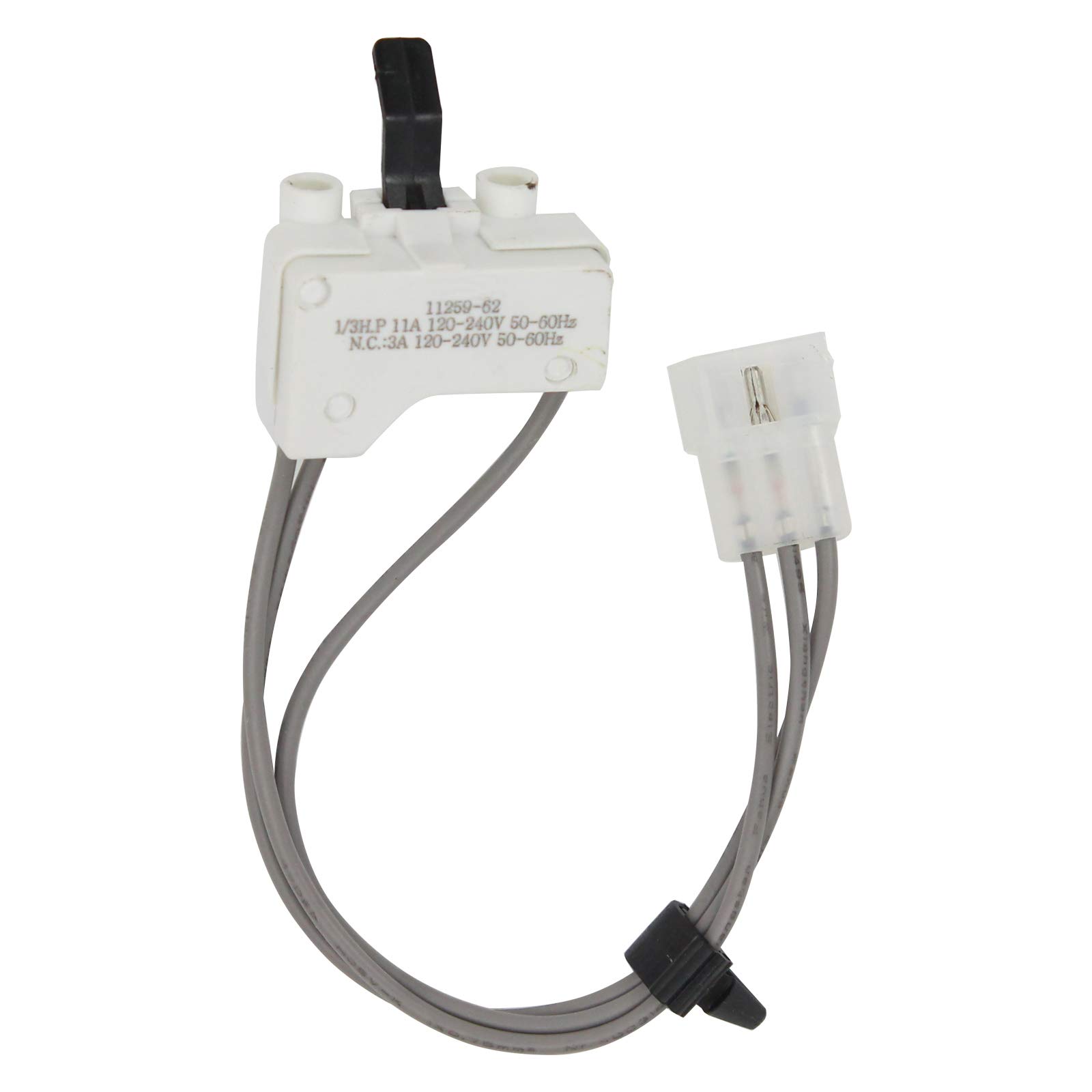 2-Pack Whirlpool Dryer Door Switch Replacement - Compatible with WP3406105, 3406104, 3LER5436EQ1 - UpStart Components Brand - Perfect for DIY Appliance Repair & Laundry Room Maintenance