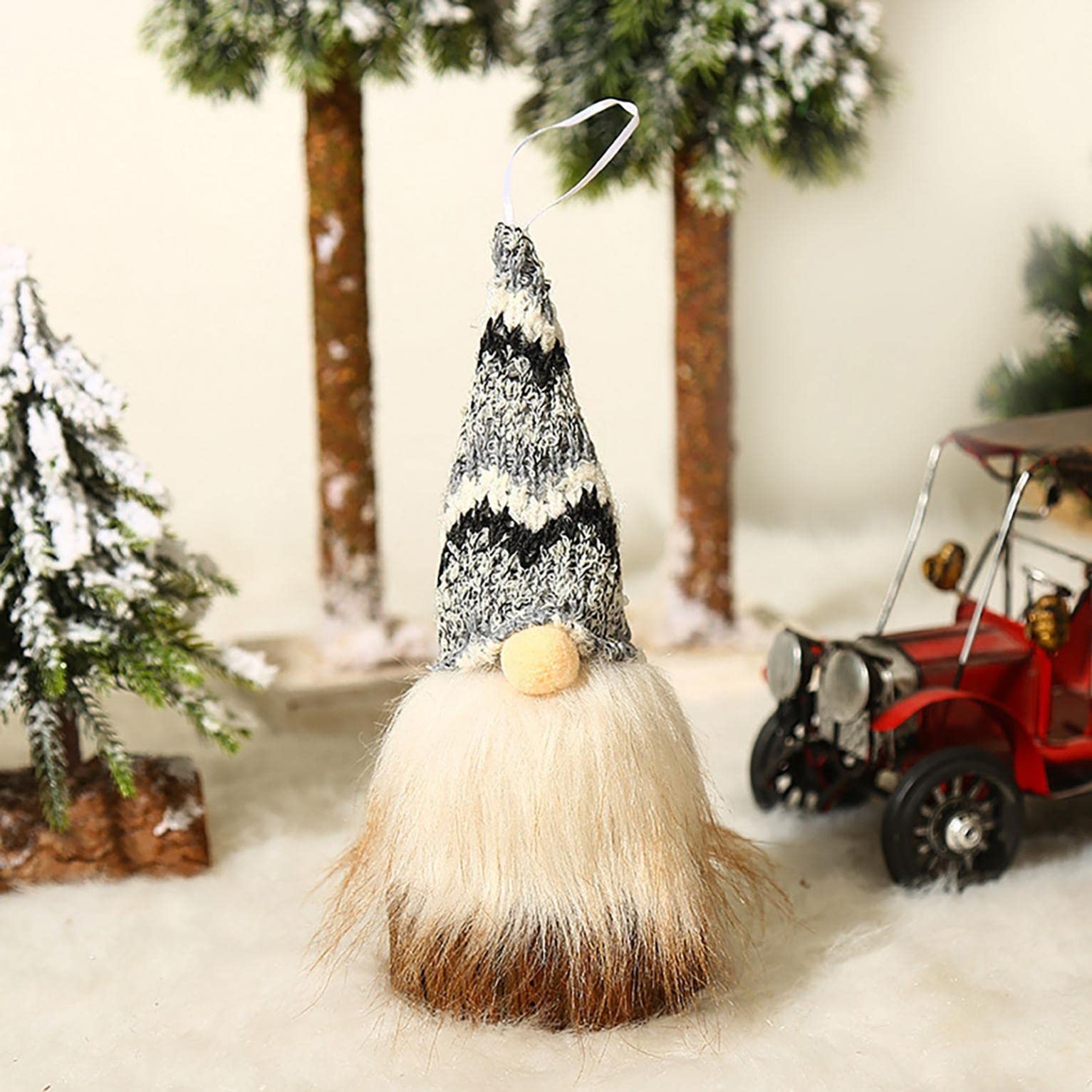 Handmade Swedish Tomte Doll - Christmas Tree Decoration for Holiday Gifts