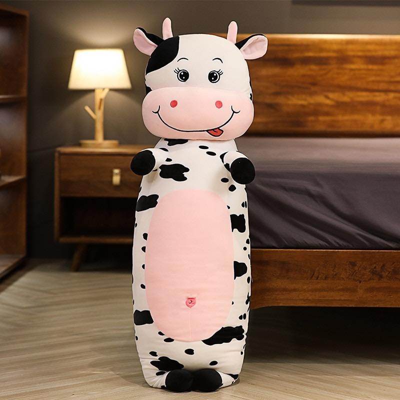 Carly The Cow Plush - Soft & Cuddly Stuffed Animal Toy for Kids, Perfect for Bedtime, Playtime & Gifts | Adorable Nursery Decor & Comfort Companion