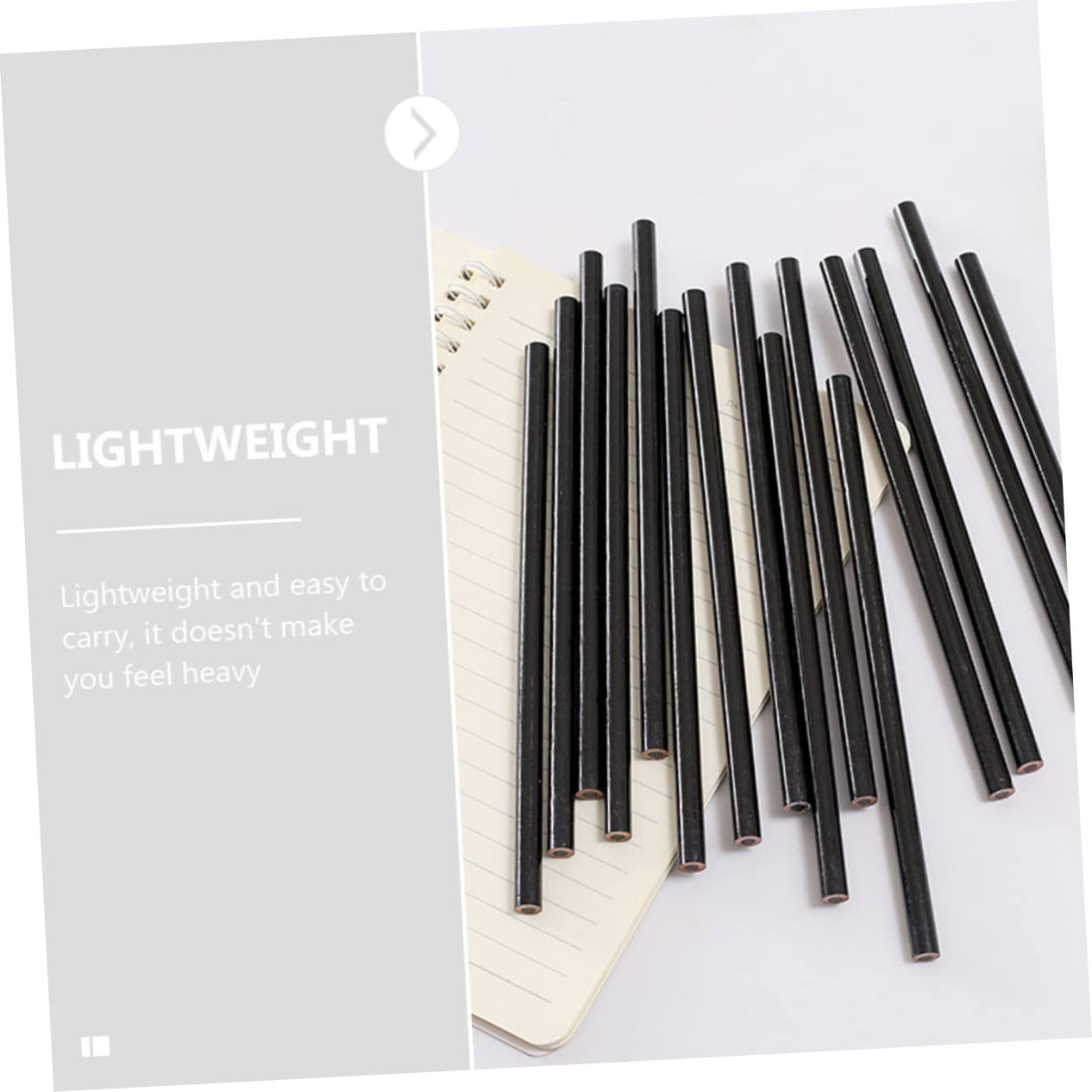 TEHAUX 3-Piece Professional Lip & Eye Pencil Set - Dual-Ended Stain Marker Pen, Black Wooden Cosmetic Pencils for Makeup & Eyebrow | Perfect for Daily Use, Travel & Professional Makeup Artists