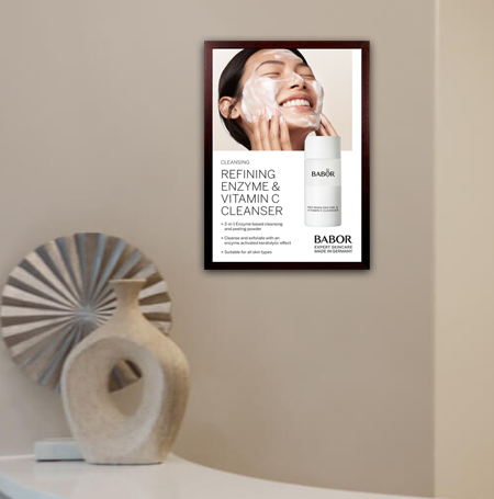 8x10 Wood Picture Frames for Posters - Premium SwingFrame Design - Perfect for Wall Art, Home Decor, and Office Display