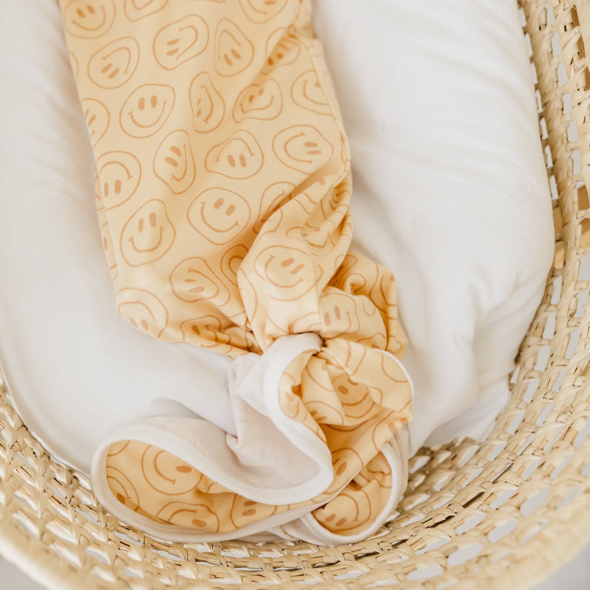 Newborn Knotted Gown for Baby Girls & Boys - Soft Cotton Infant Sleepwear - Perfect for Hospital, Home & Photo Shoots