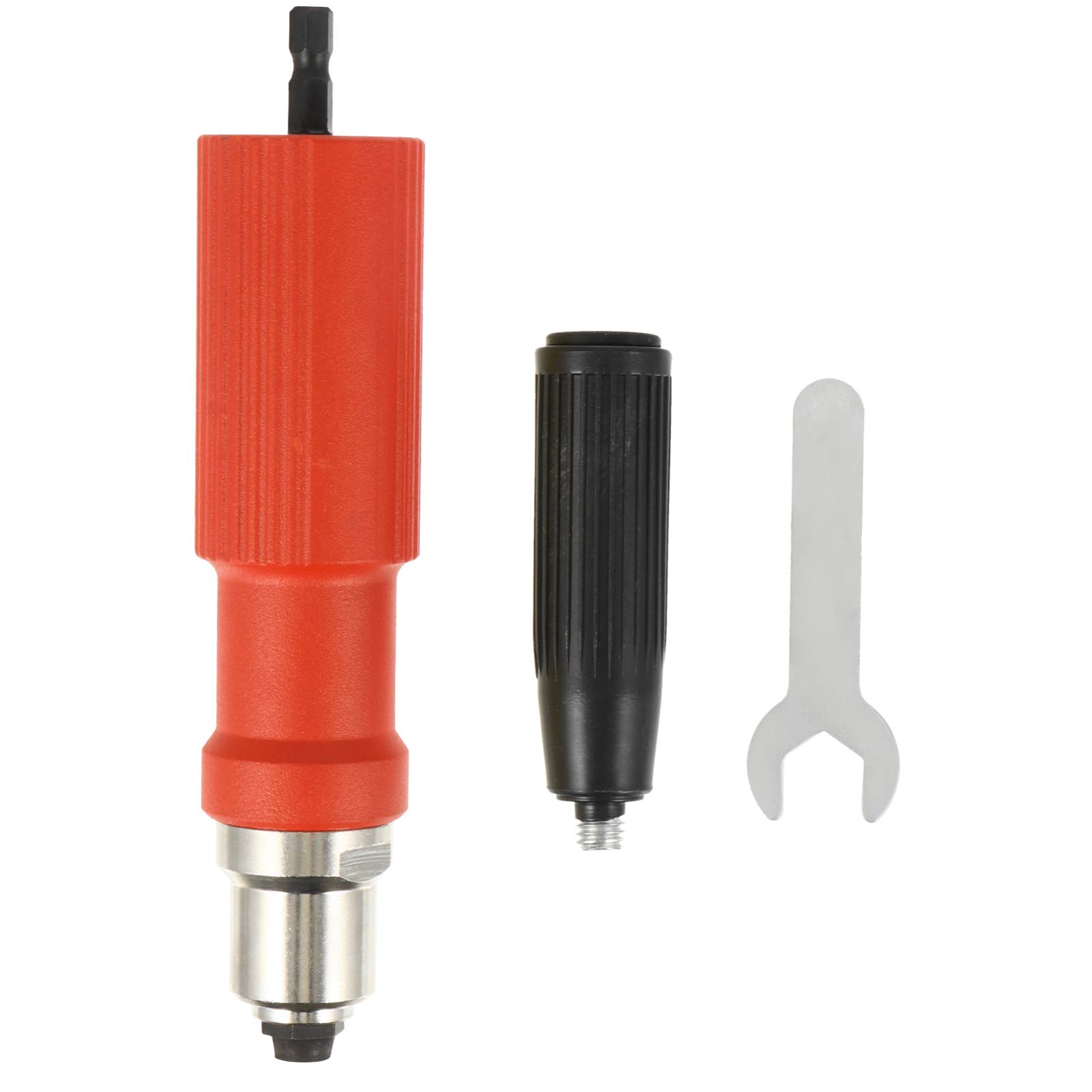 VICASKY Metal Drill Bits Set - Electric Rivet Adapter & Cordless Drill Insert Nut Tool - Professional Riveter Adapter for Metal Drilling - Perfect for DIY Projects, Home Repairs, and Construction Work
