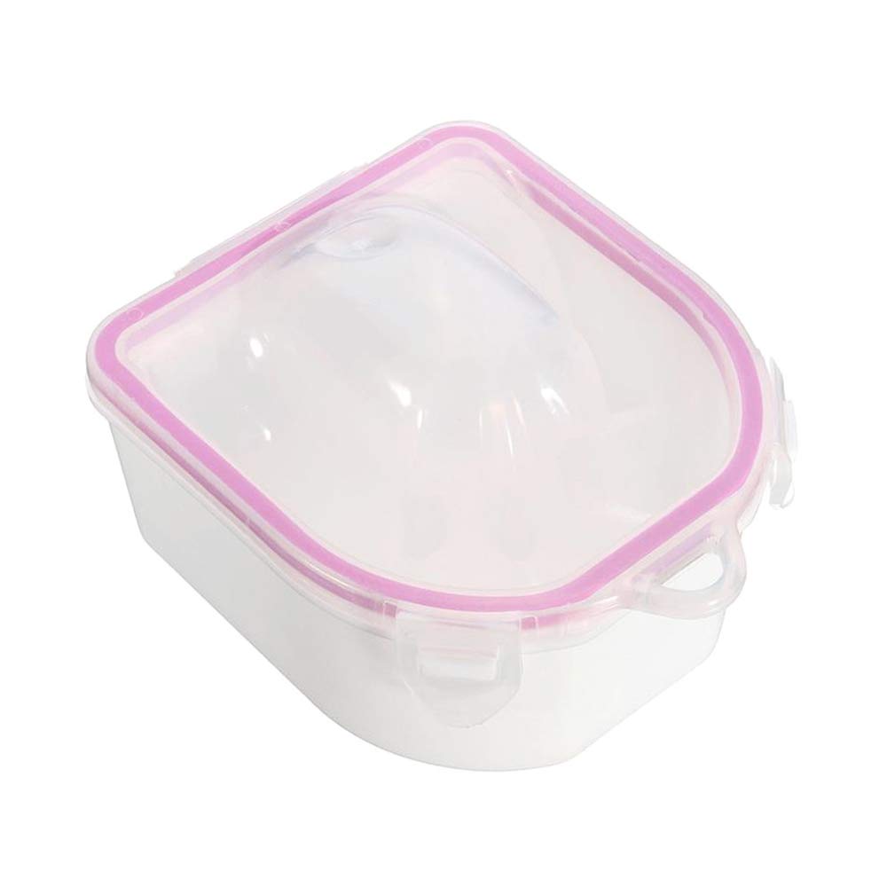 2Pcs Nail Soaking Bowls for Acrylic & Dip Powder Removal - Manicure Soak Off Trays with Acetone - Professional Nail Polish Remover Kit for Home & Salon Use - Perfect for Gel, Acrylic Nails and DIY Manicures