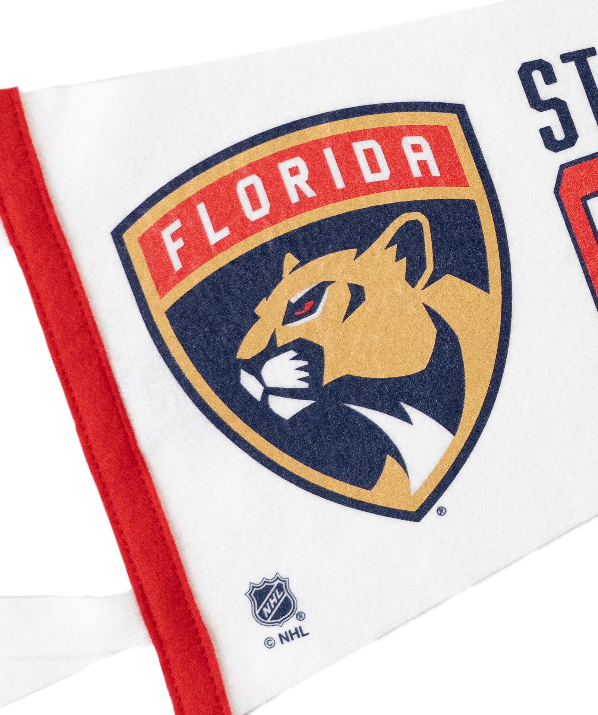 Florida Panthers Stanley Cup Champions Pennant - Officially Licensed NHL Banner for Hockey Fans | Perfect for Game Room, Man Cave, and Sports Decor