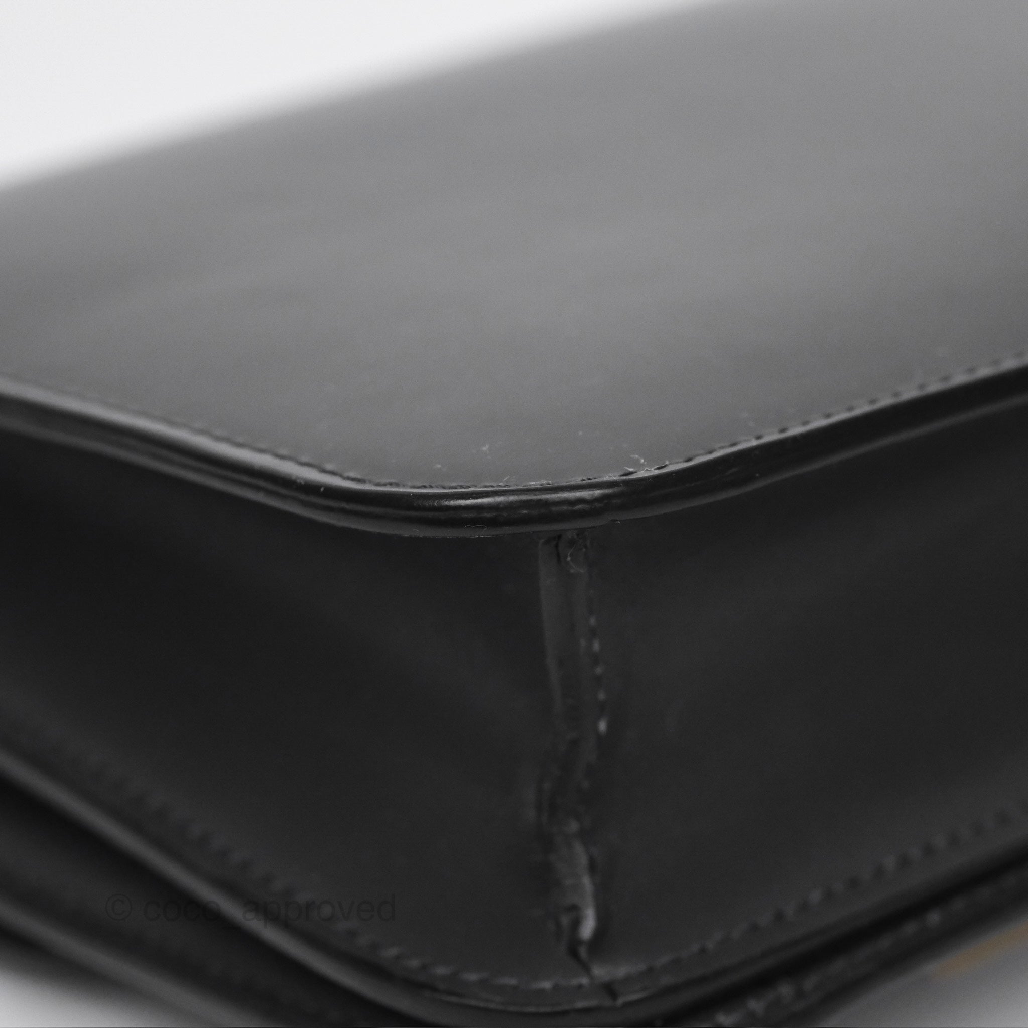 Celine Teen Classic Box Flap Bag in Dark Grey Box Calfskin Leather - Perfect for Work, Travel & Everyday Luxury