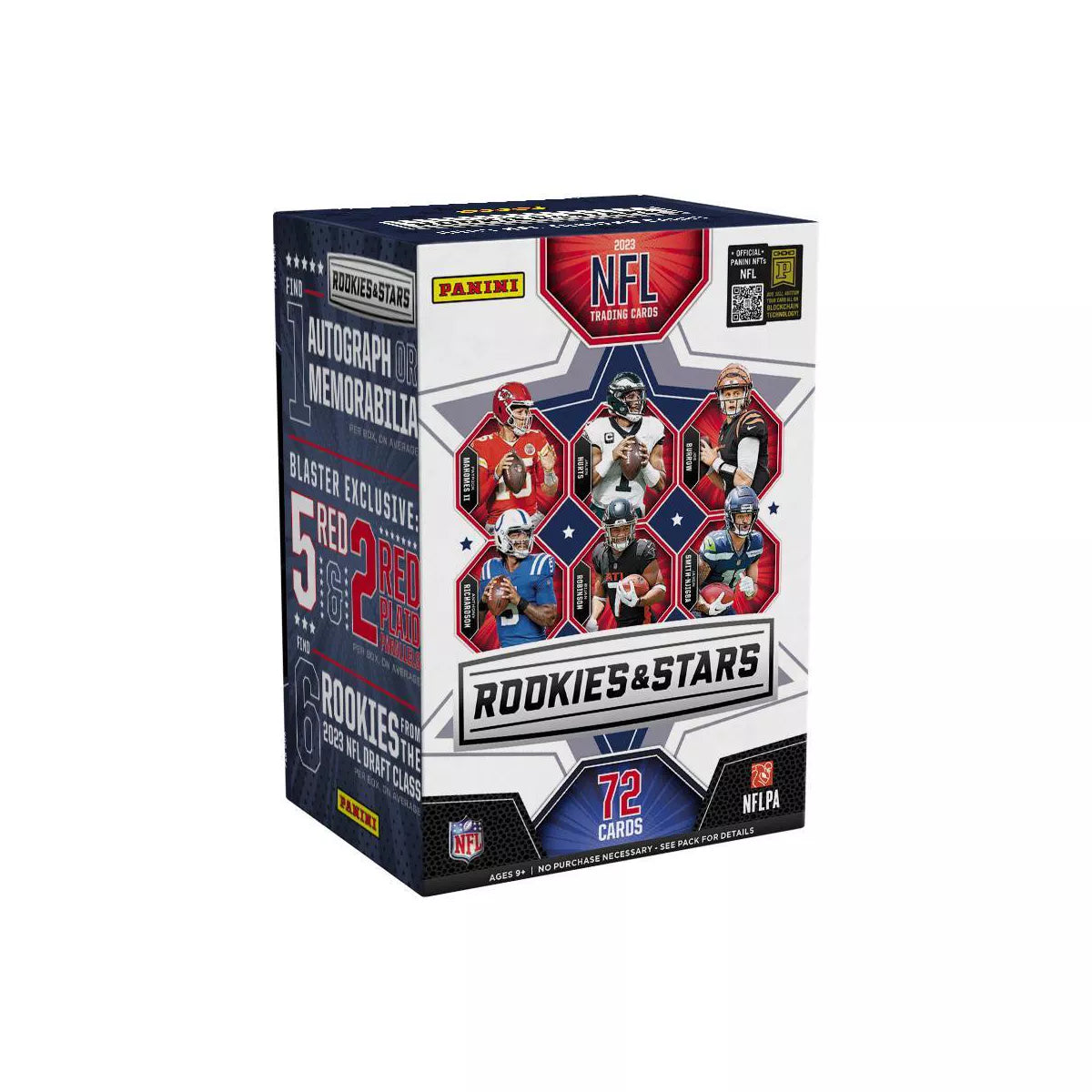 2023 Panini NFL Rookies and Stars Football Trading Card Blaster Box - Collectible Trading Cards for NFL Fans - Perfect for Collectors, Gifts, and Fantasy Football Enthusiasts