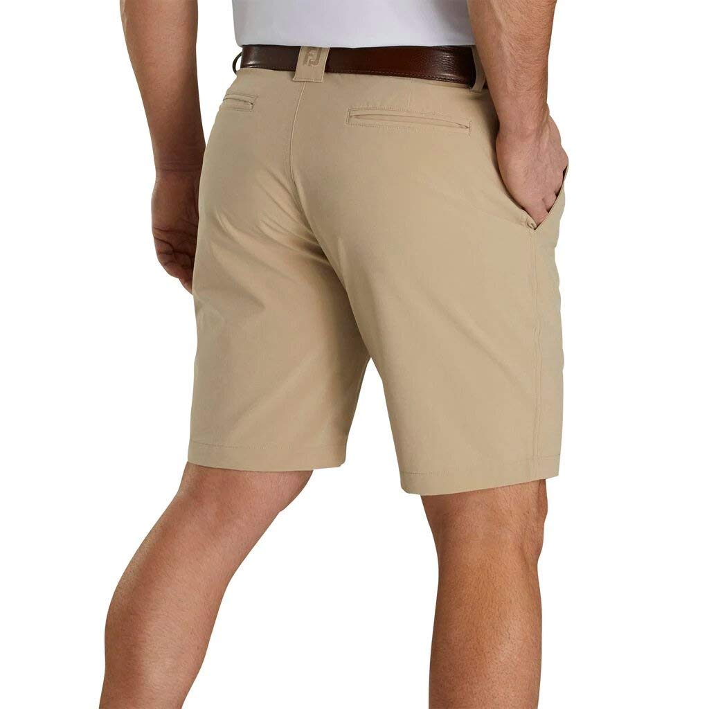 FootJoy Performance Khaki Men's Golf Shorts Size 38 - Lightweight & Breathable for Comfortable Summer Golfing & Casual Wear