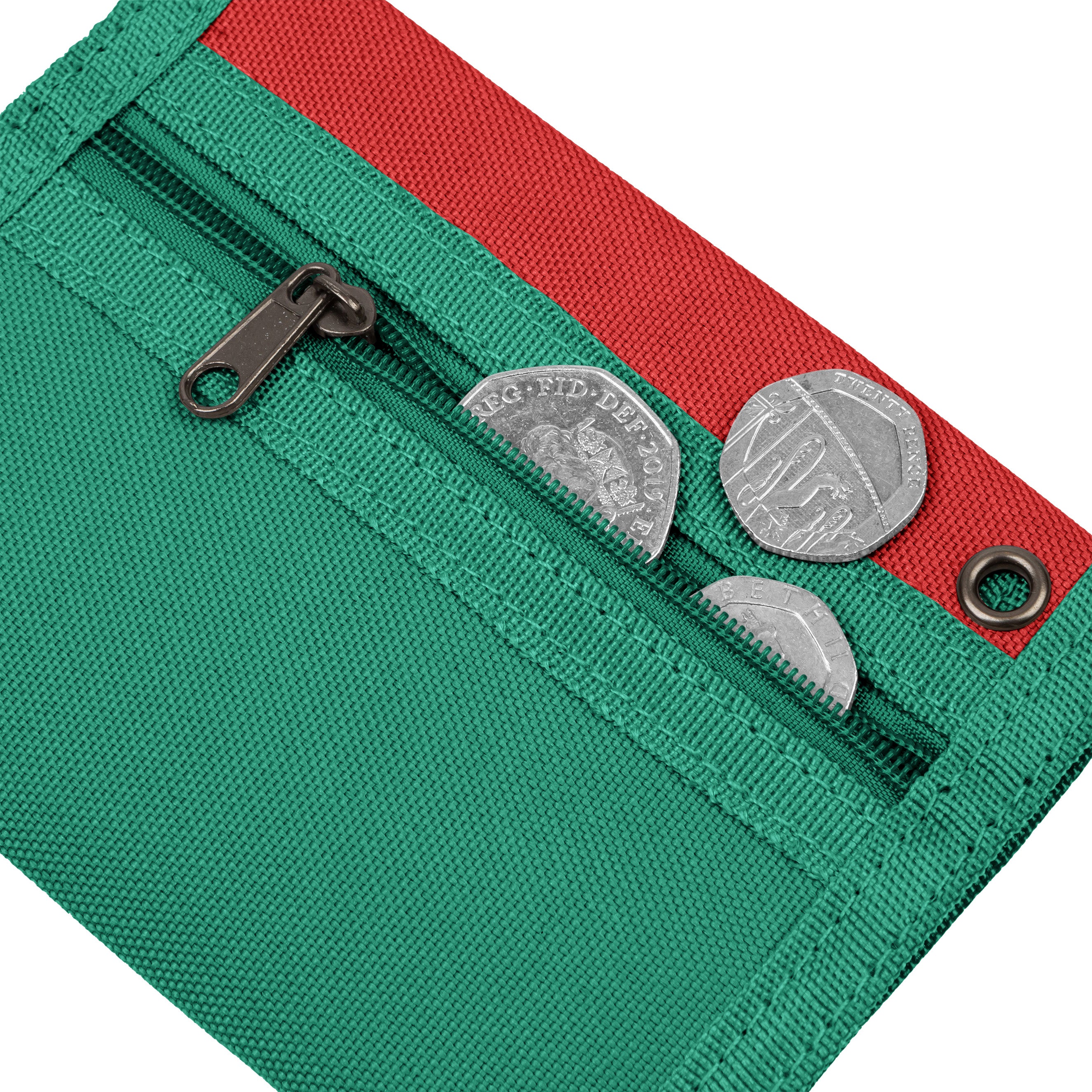 Stowbank Trifold Canvas Wallet - Colorblock Design Slim RFID Blocking Wallet for Men | Perfect for Travel, Business & Everyday Use