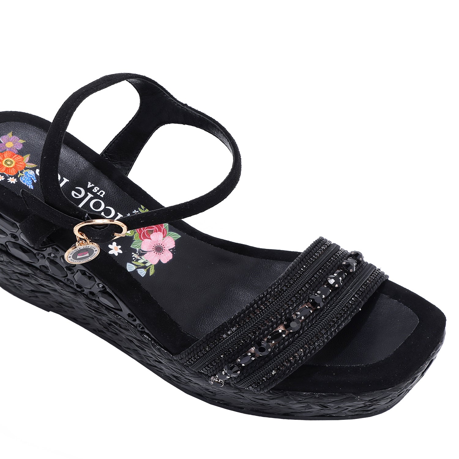 KALI Women's Espadrille Wedge Sandals - Comfortable Summer Casual Shoes for Beach, Vacation & Outdoor Walking