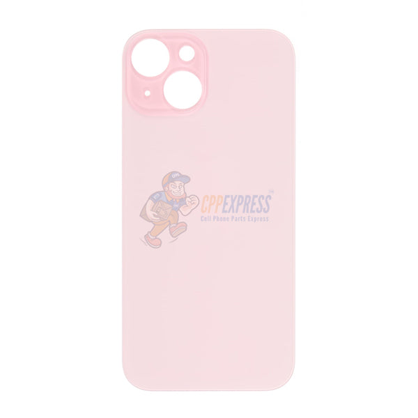 Original iPhone 15 Battery Back Door Glass Replacement - Premium Pink Back Cover Case with Perfect Fit | Compatible with All iPhone 15 Models | Ideal for Protection & Style Enhancement