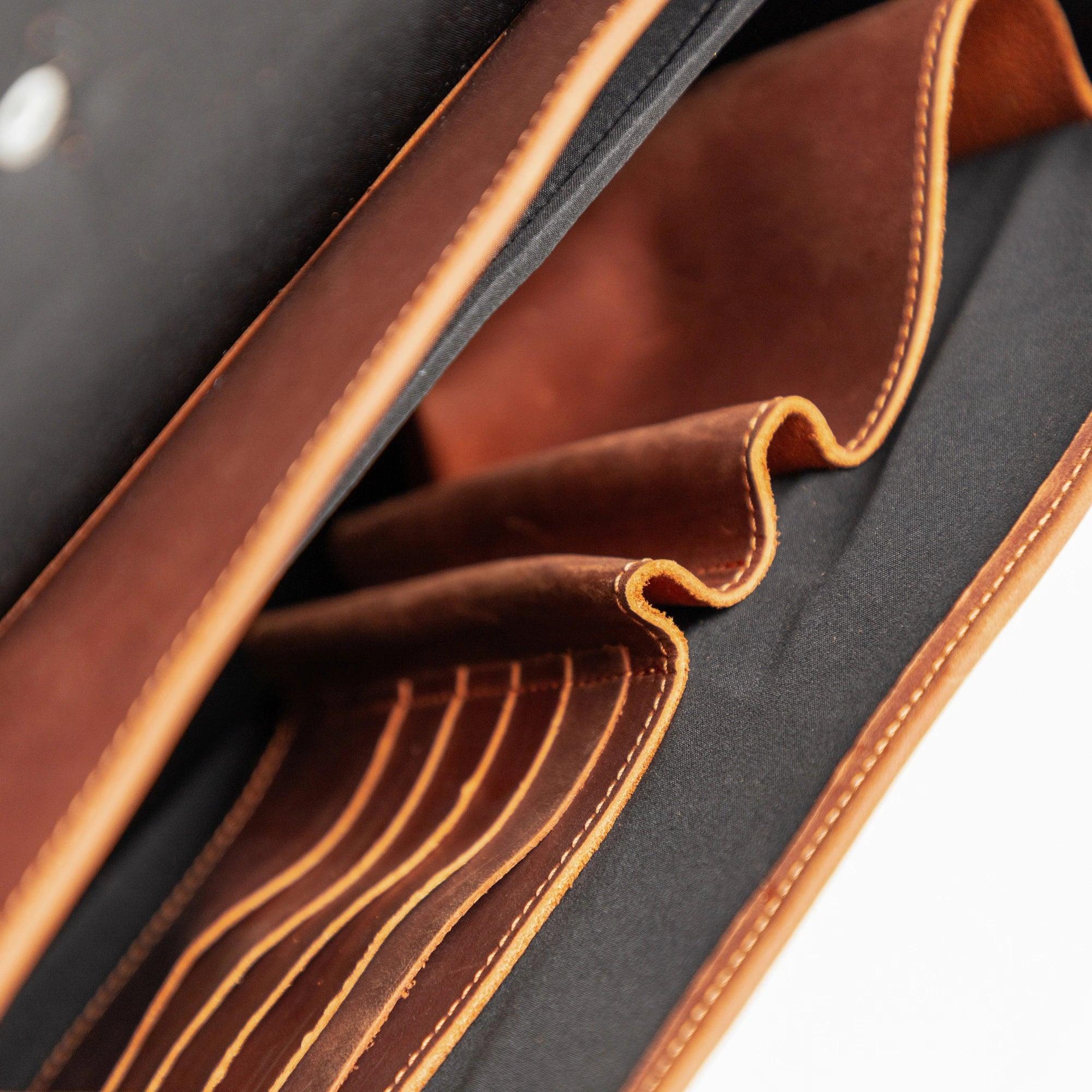 Professional Lora Leather Briefcase Bag for Men & Women - Stylish & Durable Office Work Bag - Perfect for Business Meetings, Commuting & Travel