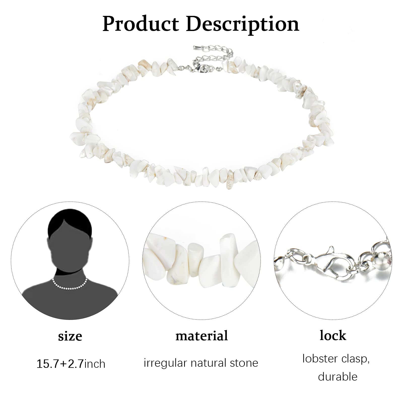 Elegant Beaded Pearl Choker Necklace for Women | Fashion Jewelry Birthday Gift | Perfect for Weddings, Parties & Special Occasions