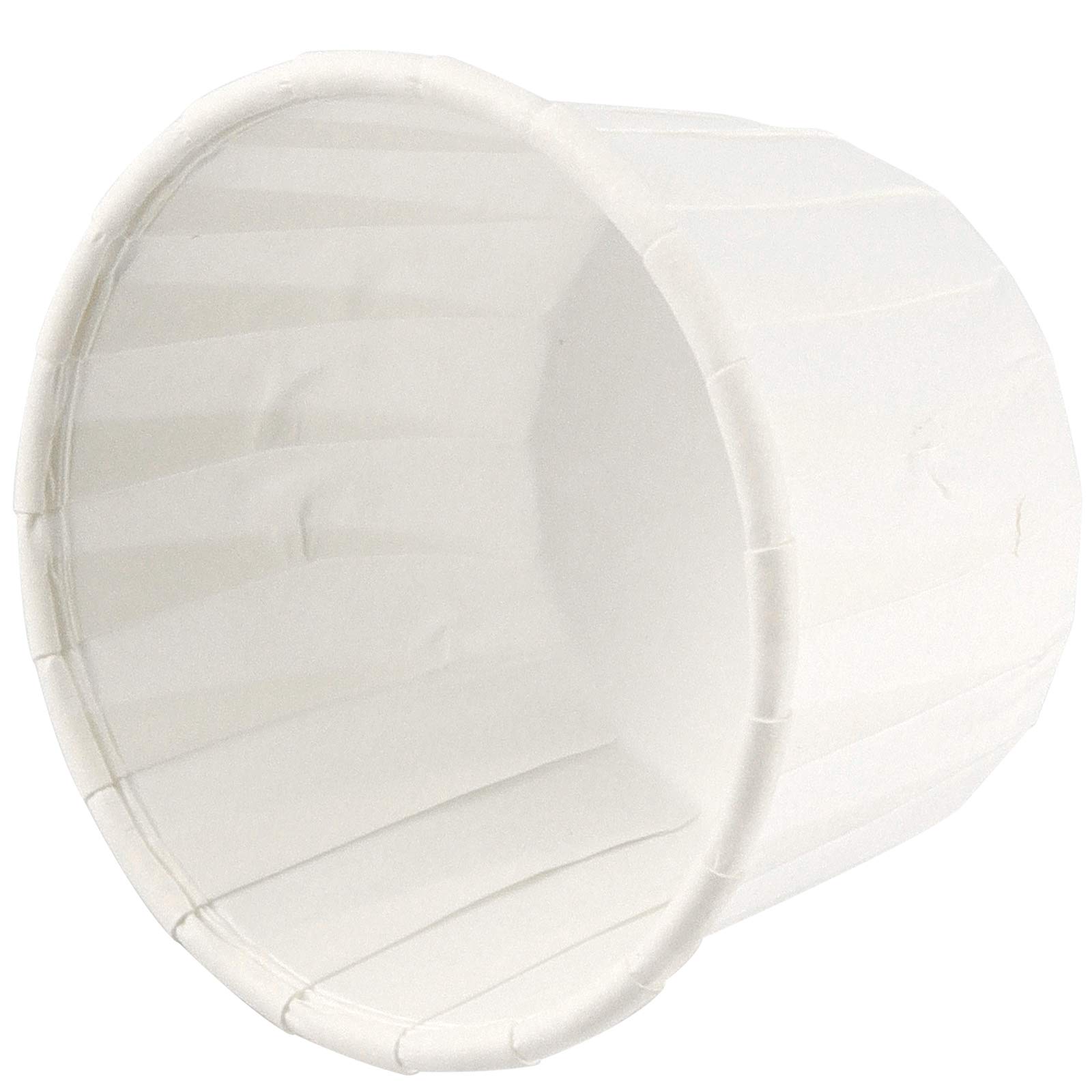 800 Pack 2 oz White Food Grade Paper Souffle Cups - Disposable Treated Portion Cups for Condiments, Popcorn, Candies, Samples & Measuring | Perfect for Parties, Catering, Restaurants & Home Use