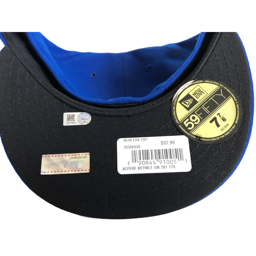 Pete Alonso Autographed New York Mets New Era Hat with MLB Authentication COA - Official Signed Baseball Cap for Fans, Collectors & Memorabilia - Perfect for Display, Gifts & Mets Game Day