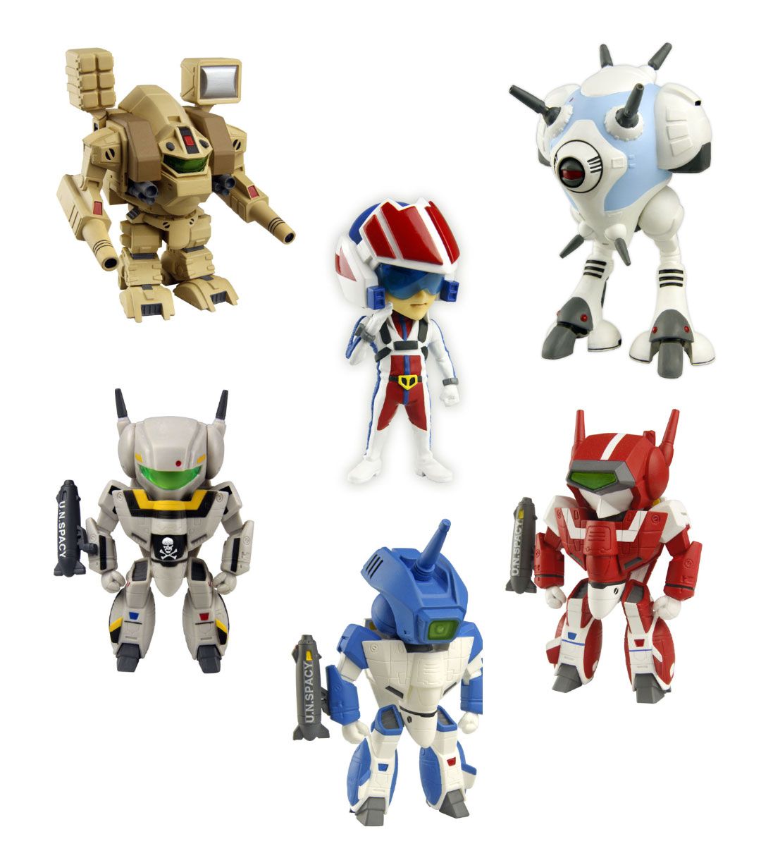 Robotech SD Mini Series - 30th Anniversary Collectible Edition | Perfect for Anime Fans, Gift for Collectors & Display for Home Decor