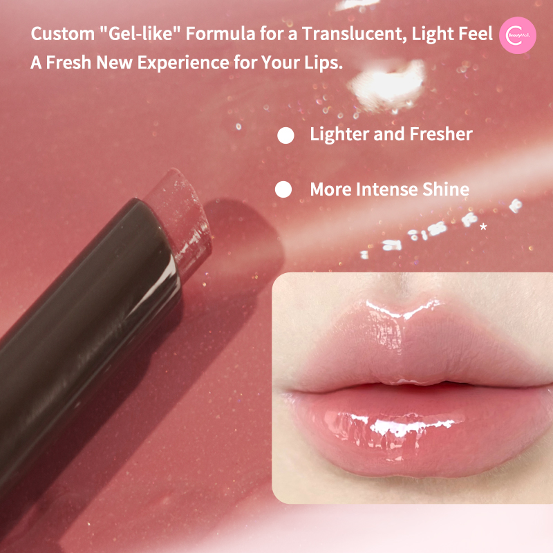 Haggard 3D High Gloss Solid Lip Jelly - Long Lasting Hydrating Lip Balm for Moisturizing & Plumping - Perfect for Daily Wear, Night Out, and Makeup Looks
