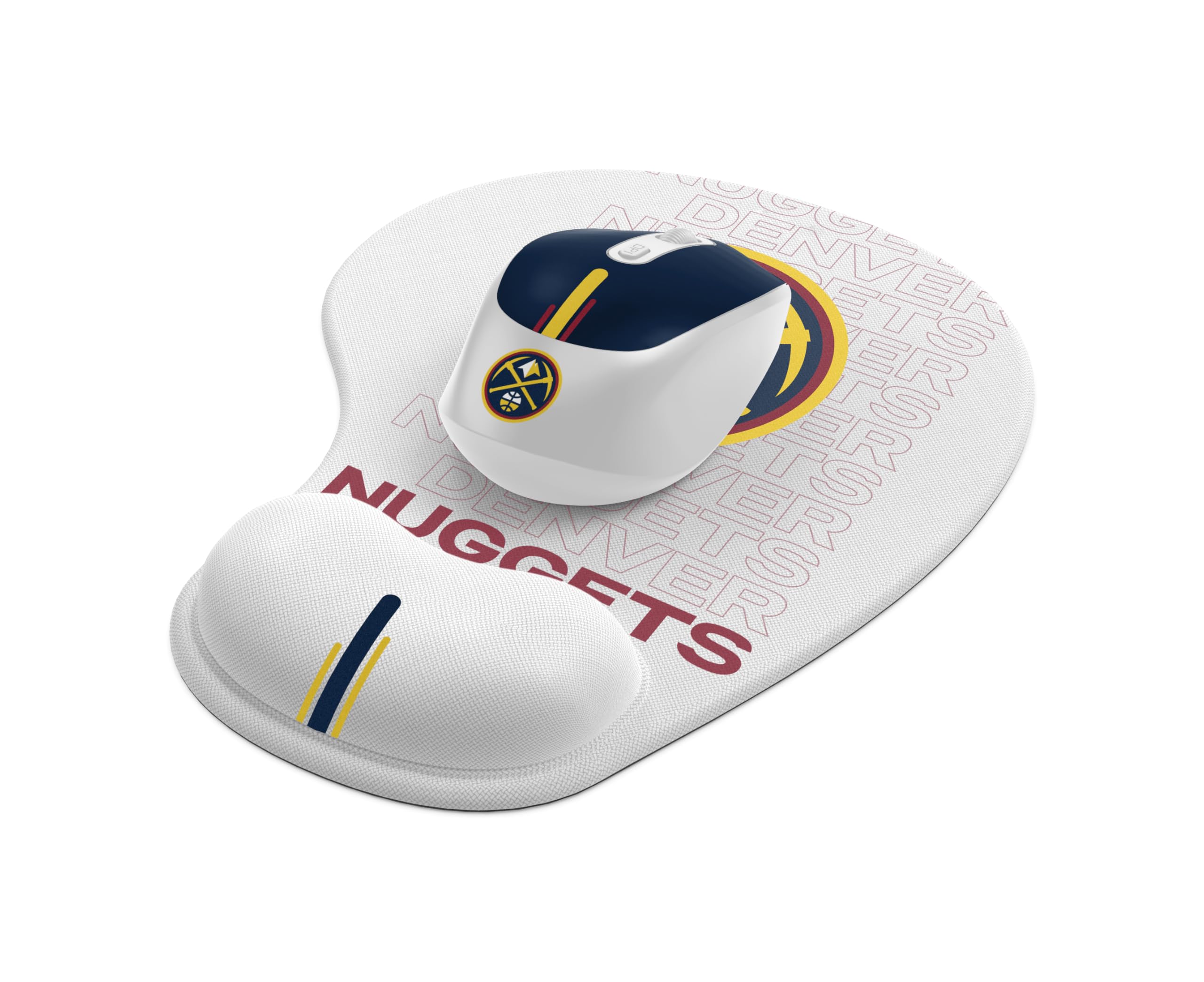 SOAR NBA Wireless Mouse with RGB Lighting & Gaming Mouse Pad Set - Compatible with PC, Laptop, Mac - Perfect for Gaming, Office Work & Home Use