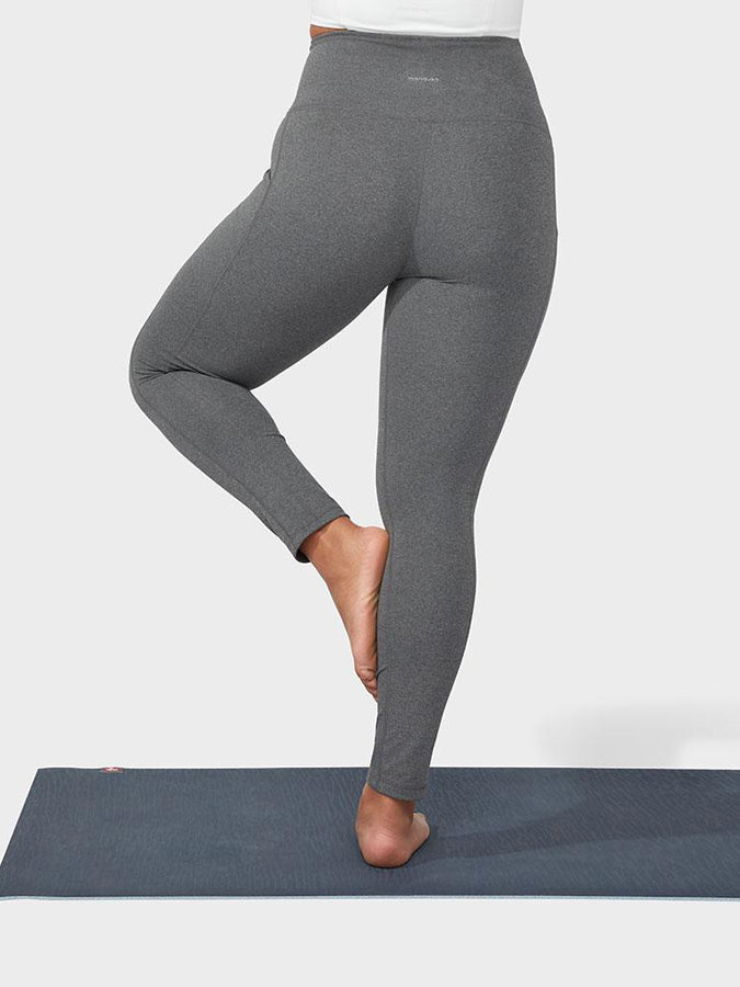 Manduka Renew High Rise Women's Yoga Leggings - Breathable Workout Pants for Pilates, Running & Gym - Premium Comfort & Performance Activewear