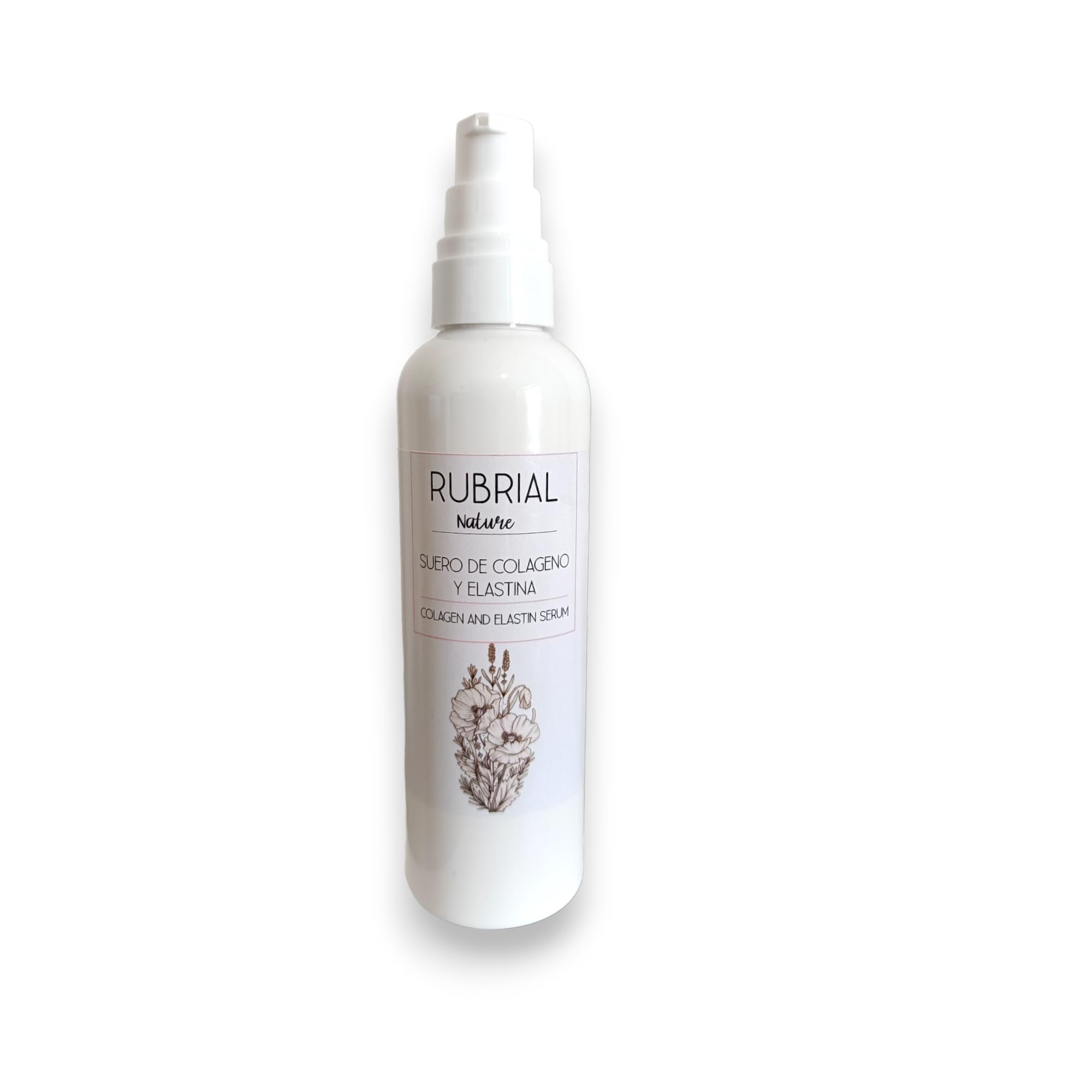 Authentic Rubrial Collagen and Elastin Serum - Anti-Aging Face Serum for Wrinkles & Fine Lines - Hydrating & Firming Skin Care - Suero De Colageno Y Elastina - Perfect for Night Routine & Daily Skincare Regimen