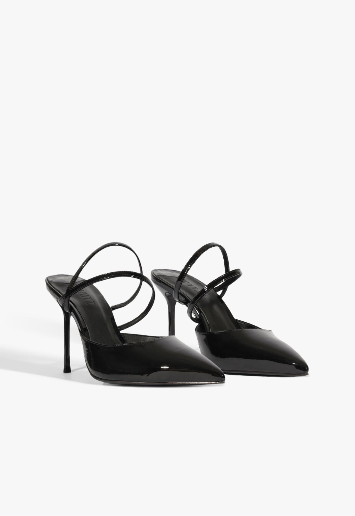 Annie Patent Leather Pump Shoes - R25 Mid Heel Height 2.5