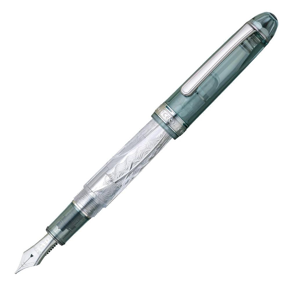 Platinum #3776 Century Fountain Pen - Fuji Unkei Series Kinu Gomo Limited Edition (2025) - Luxury Writing Instrument for Professionals & Collectors - Perfect for Signatures, Calligraphy & Gifts