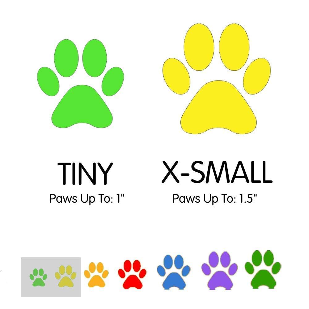 PawZ Dog Boots Tiny - 24 Pack Green & Black Waterproof Pet Shoes for Small Dogs - Perfect for Walking, Hiking & Winter Protection