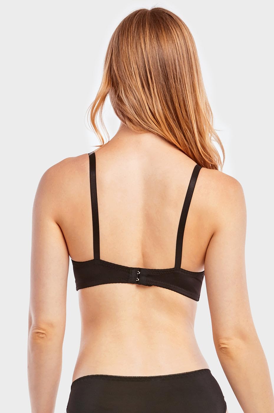 Mamia Women's Comfortable Basic Plain Bras 6-Pack - Soft Everyday T-Shirt Bras for Work, Lounge & Sleep