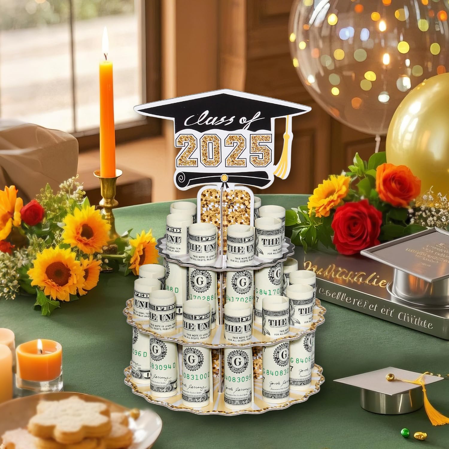 2025 Graduation Money Holder - Cash Gift Envelope for Graduates, Class of 2025 Graduation Party Supplies - Perfect for Graduation Gifts, Money Leis & Cash Cakes (1 Piece) - Great for Graduation Ceremonies, Parties & Gift Giving
