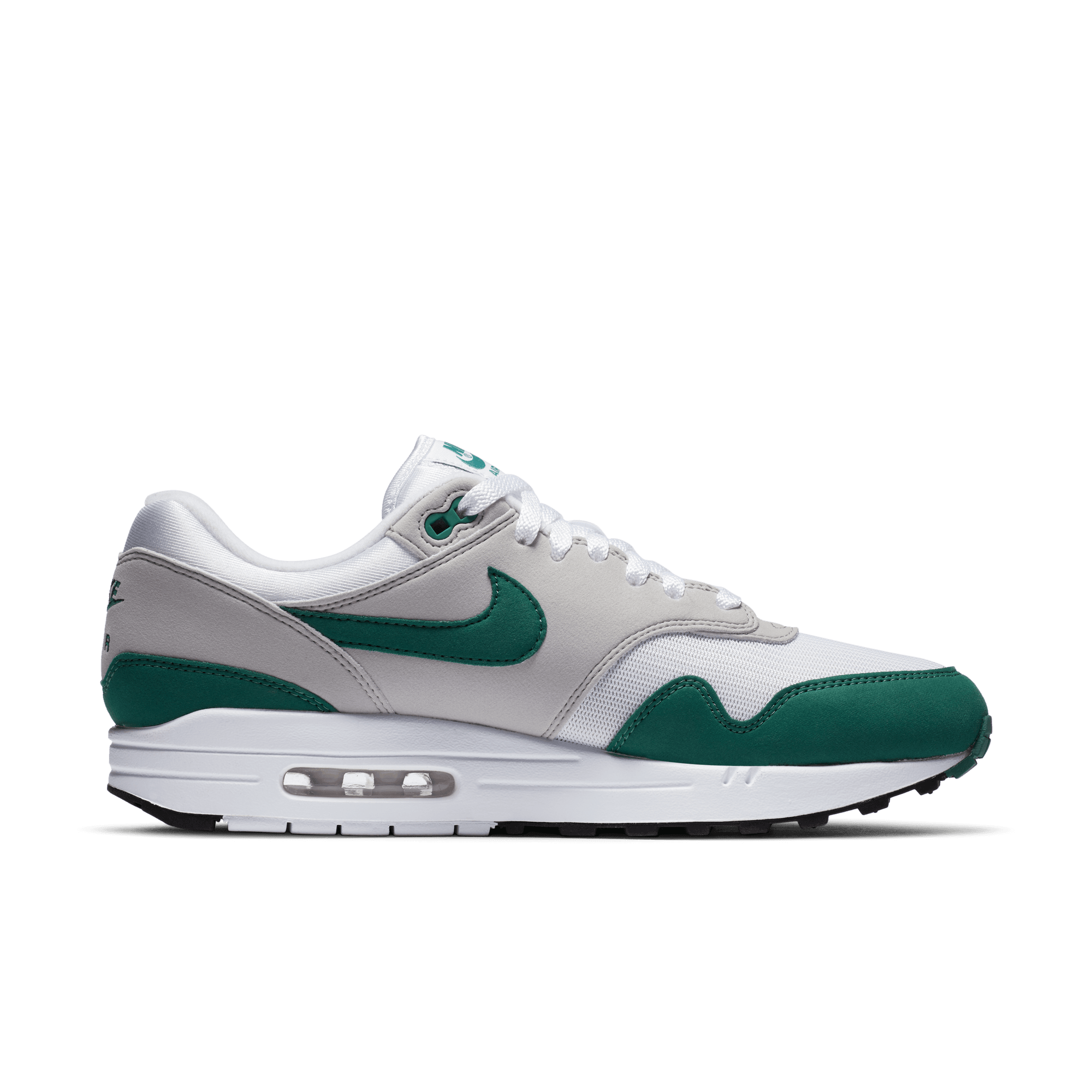 Nike Air Max 1 Evergreen Aura Running Shoes for Men - Lightweight Cushioned Sneakers for Jogging, Gym & Casual Wear
