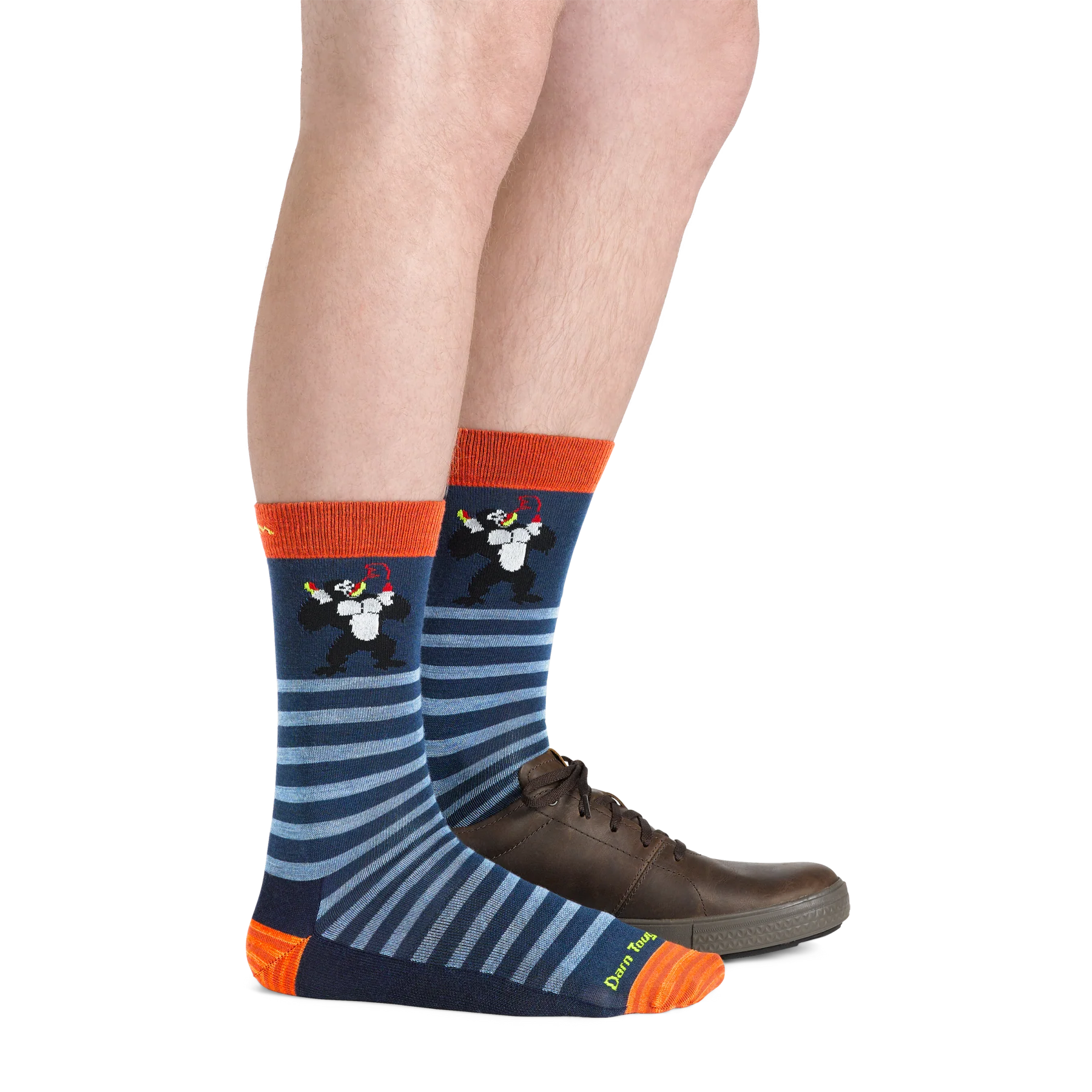 Animal Haus Crew Lightweight Lifestyle Socks for Men - D6066M - Comfortable Casual Wear for Daily Activities, Sports & Outdoor Adventures