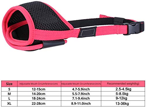 Adjustable Dog Muzzle for Small & Medium Dogs - Anti Biting & Barking Pet Mouth Cover (XS, Black) - Perfect for Training, Grooming & Vet Visits