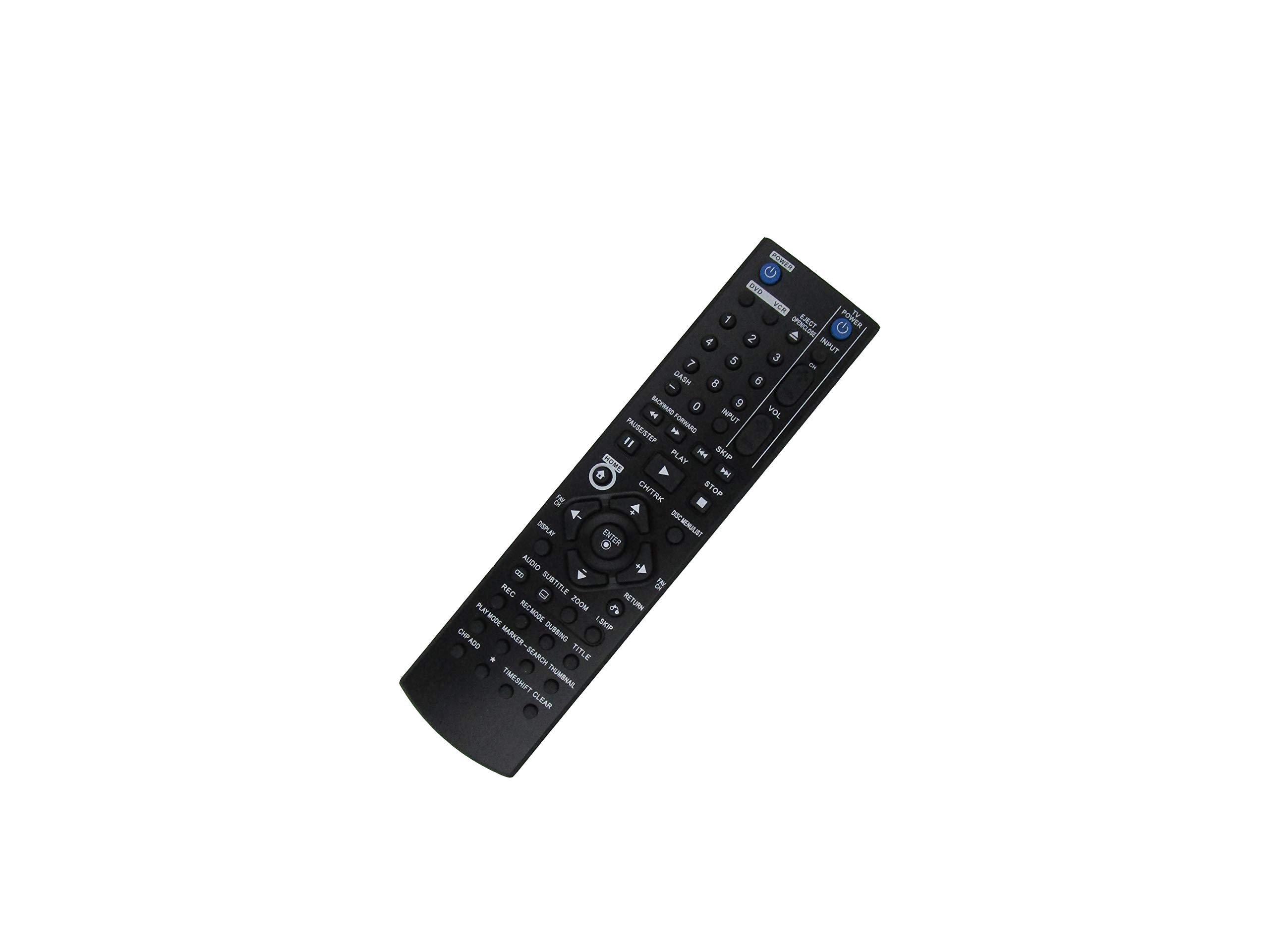 Original LG 6711R1N206A Remote Control Replacement - Compatible with LG DVD Recorder Models 6711R1N183A, 6711R1N168B, DVDR315, LGDVDR315, LGR435, LRM519 & More - Perfect for Home Theater & Media Center Setup