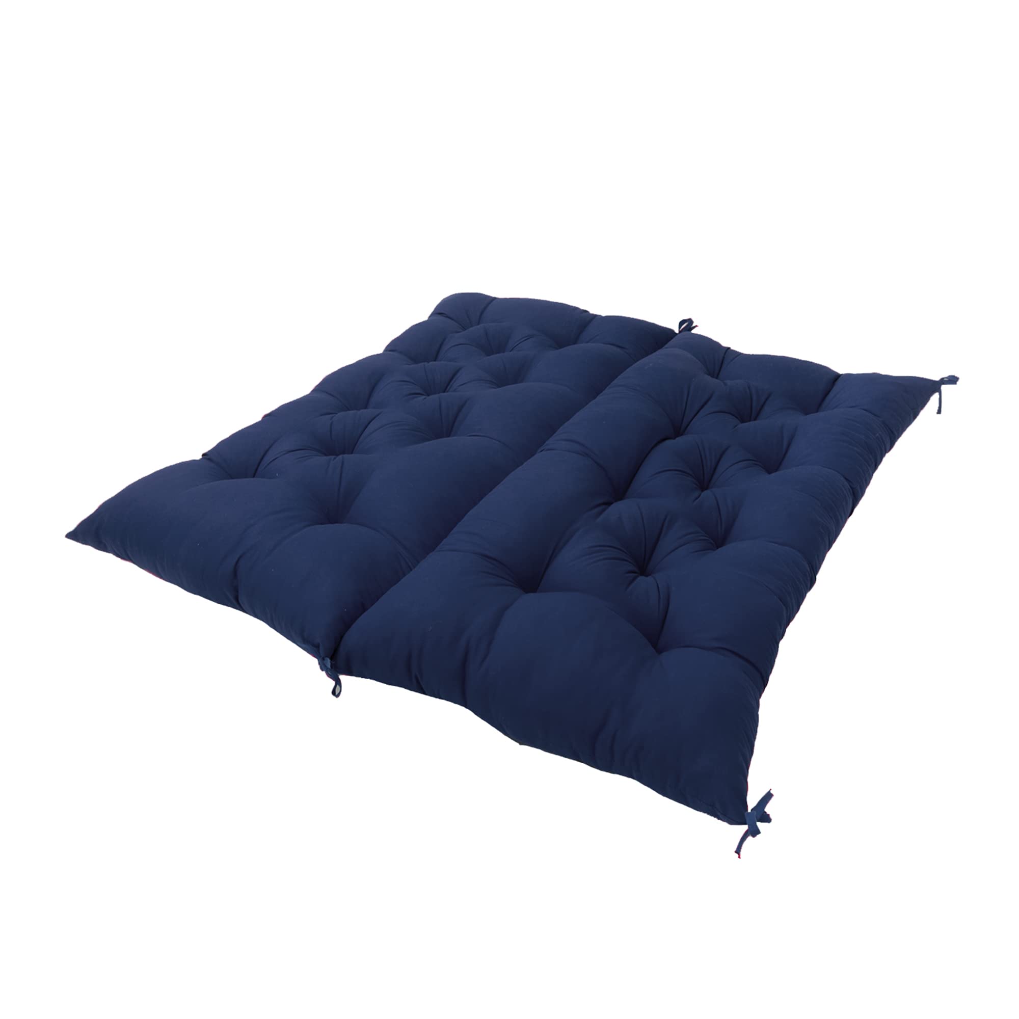 2-3 Seat Swing Chair Cushions with Ties - Waterproof Outdoor Patio Furniture Cushions for Garden, Porch & Deck - Comfortable Loveseat Bench Cushion with Backrest - Perfect for Relaxing in Your Backyard or Poolside
