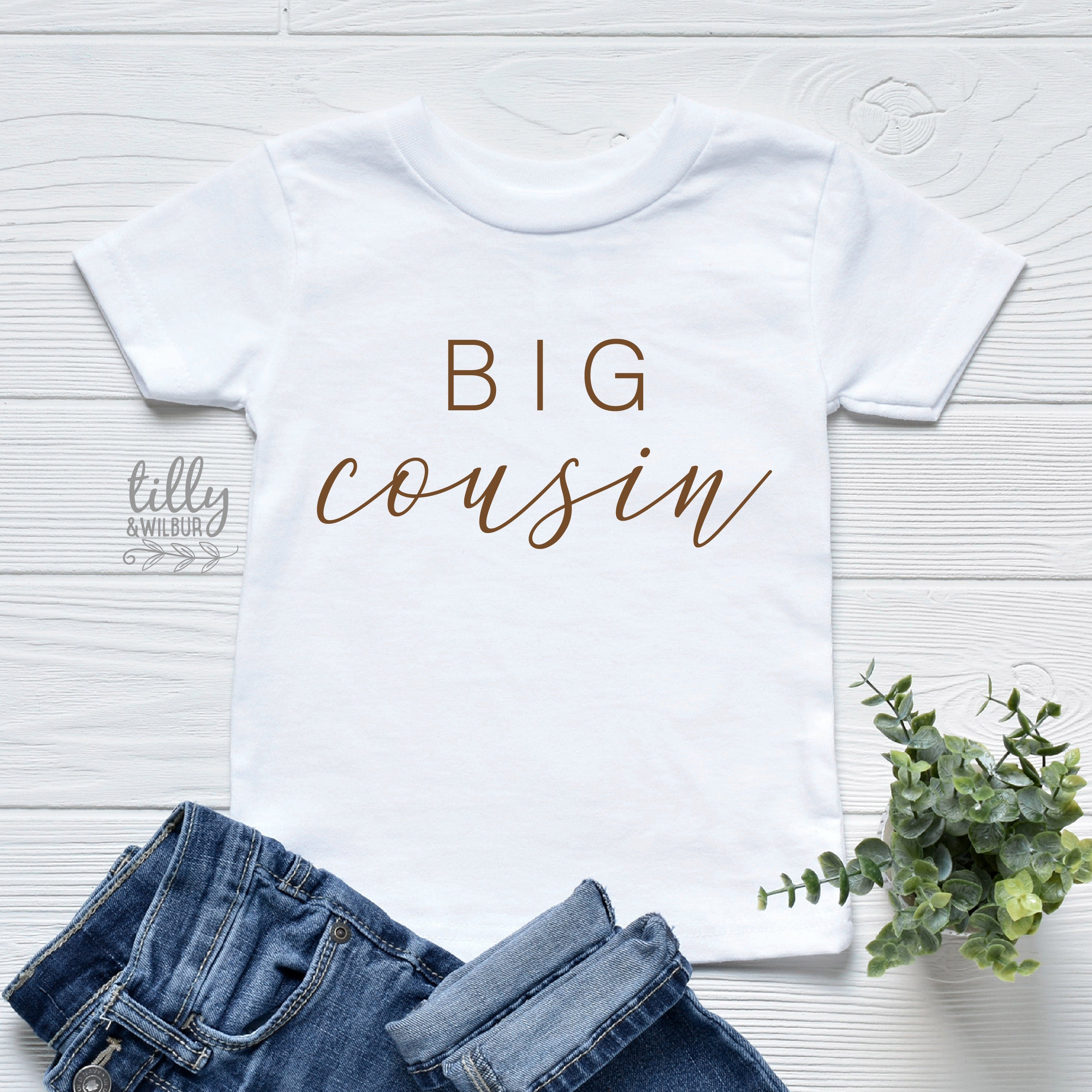 Big Cousin T-Shirt - Comfortable Cotton Men's Graphic Tee for Casual Wear | Perfect for Everyday Outfits, Parties & Gifts