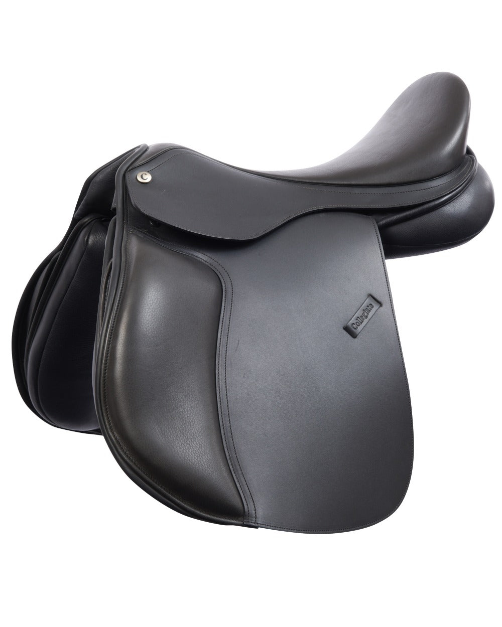 Premium Collegiate Scholar All-Purpose Saddle with Round Cantle - Perfect for English Riding, Training & Horse Shows