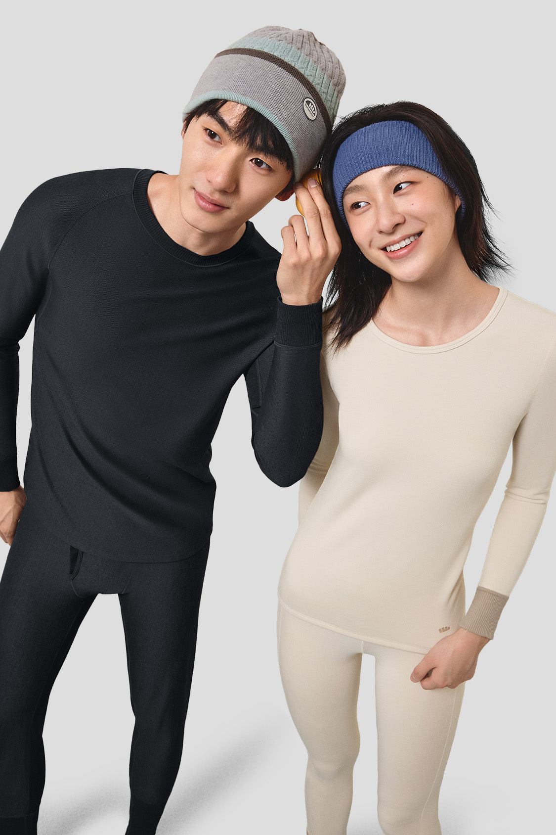 FitEssence Women's Thermal Base Layer Set - Moisture Wicking Long Sleeve Top & Leggings for Cold Weather, Yoga, Running & Outdoor Activities