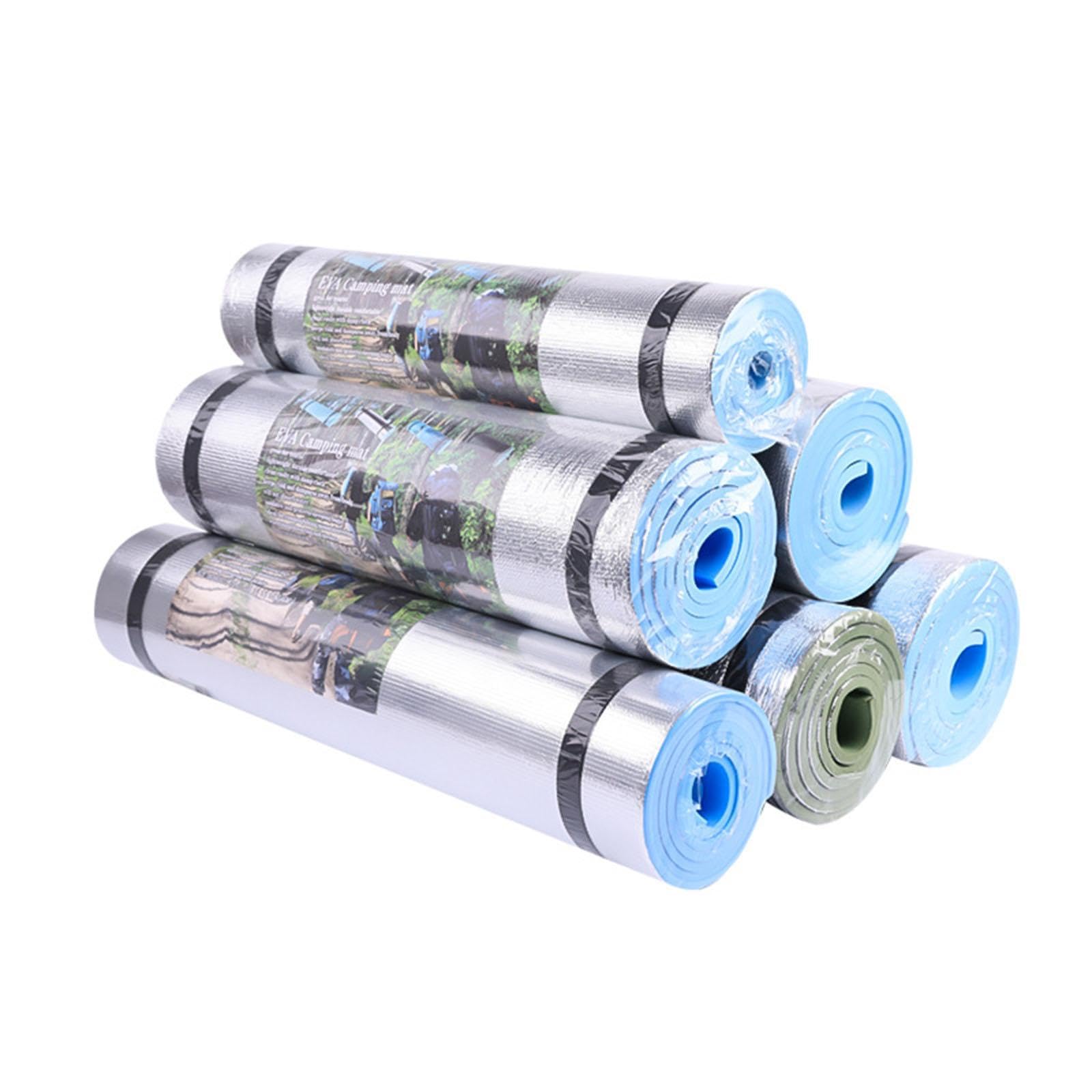 70x20 Inch EVA Foam Camping Roll Mat - Waterproof, Non-Slip, Multi-Functional Yoga & Sleeping Mat for Gym, Exercise, Travel & Outdoor Activities - Lightweight & Comfortable Surface for Camping, Hiking, Picnics & Home Workouts
