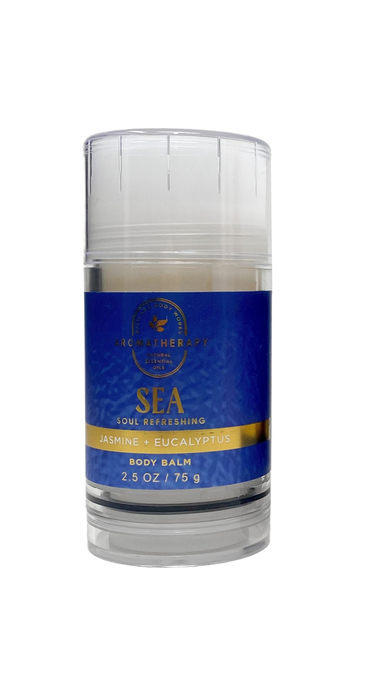 Aromatherapy Sea Soul Refreshing Jasmine Eucalyptus Body Balm - 3 Pack Set | Stress Relief & Relaxation for Bath, Massage & Self-Care