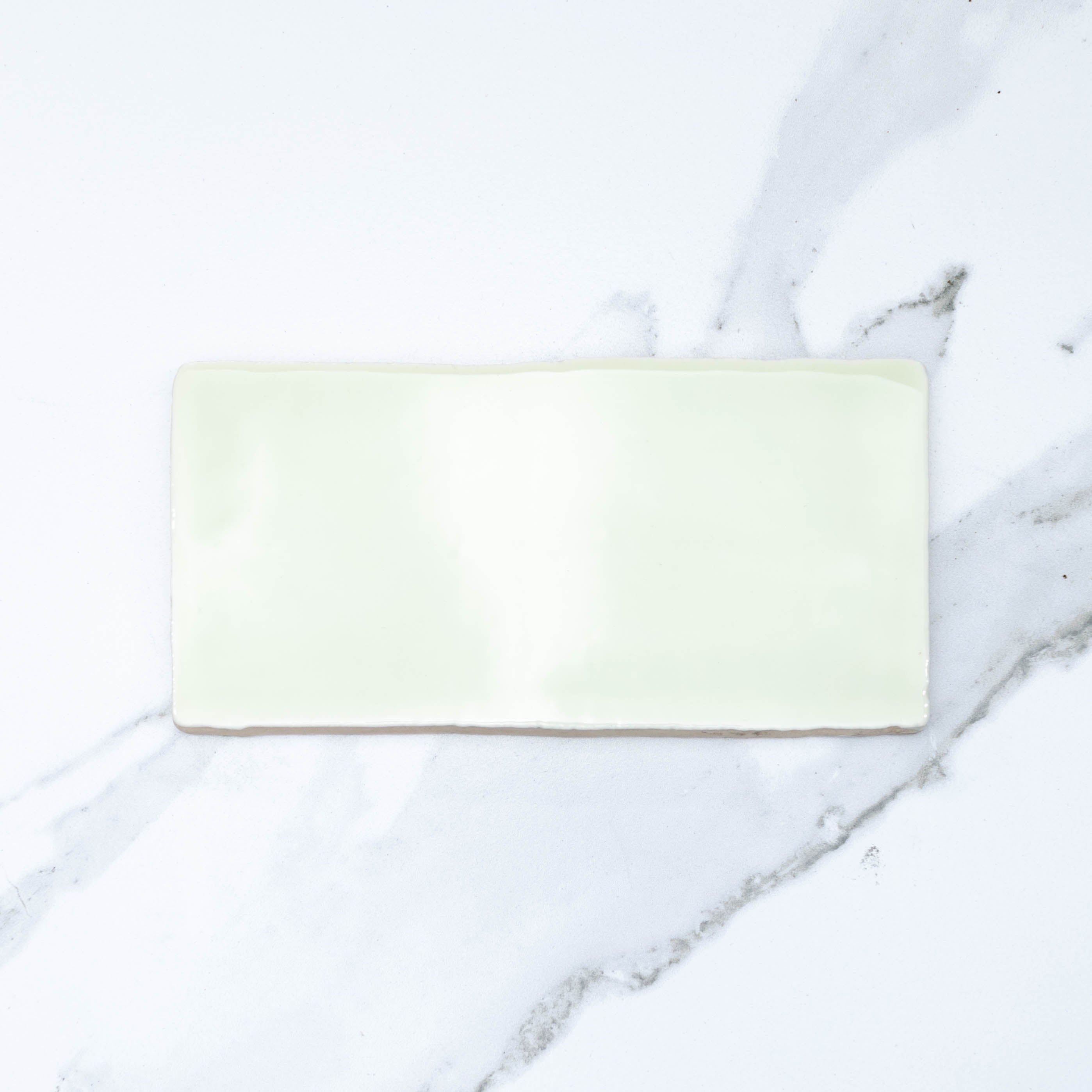 Manhattan Celery 75x150 Glossy Subway Tile - Perfect for Kitchen Backsplash, Bathroom Walls & Modern Home Decor