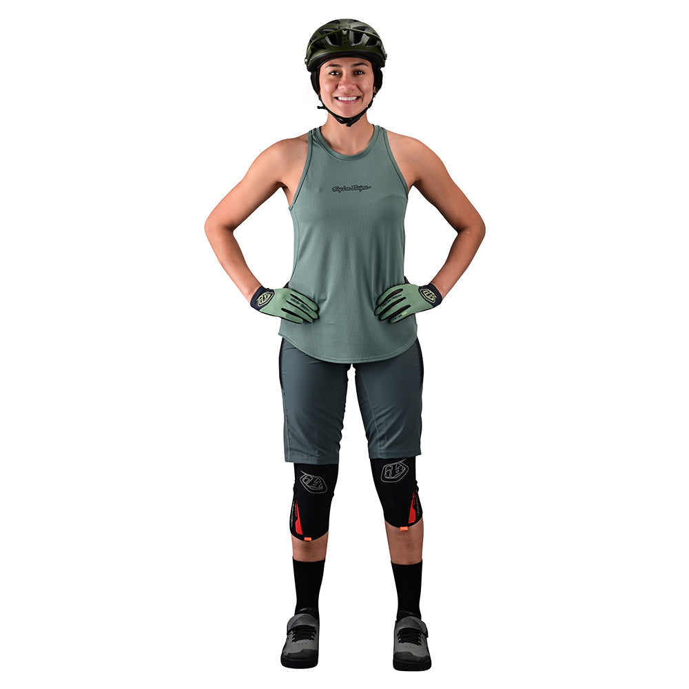 Luxury Women's Solid Steel Green Shorts - No Liner Comfort Fit for Yoga, Gym & Casual Wear