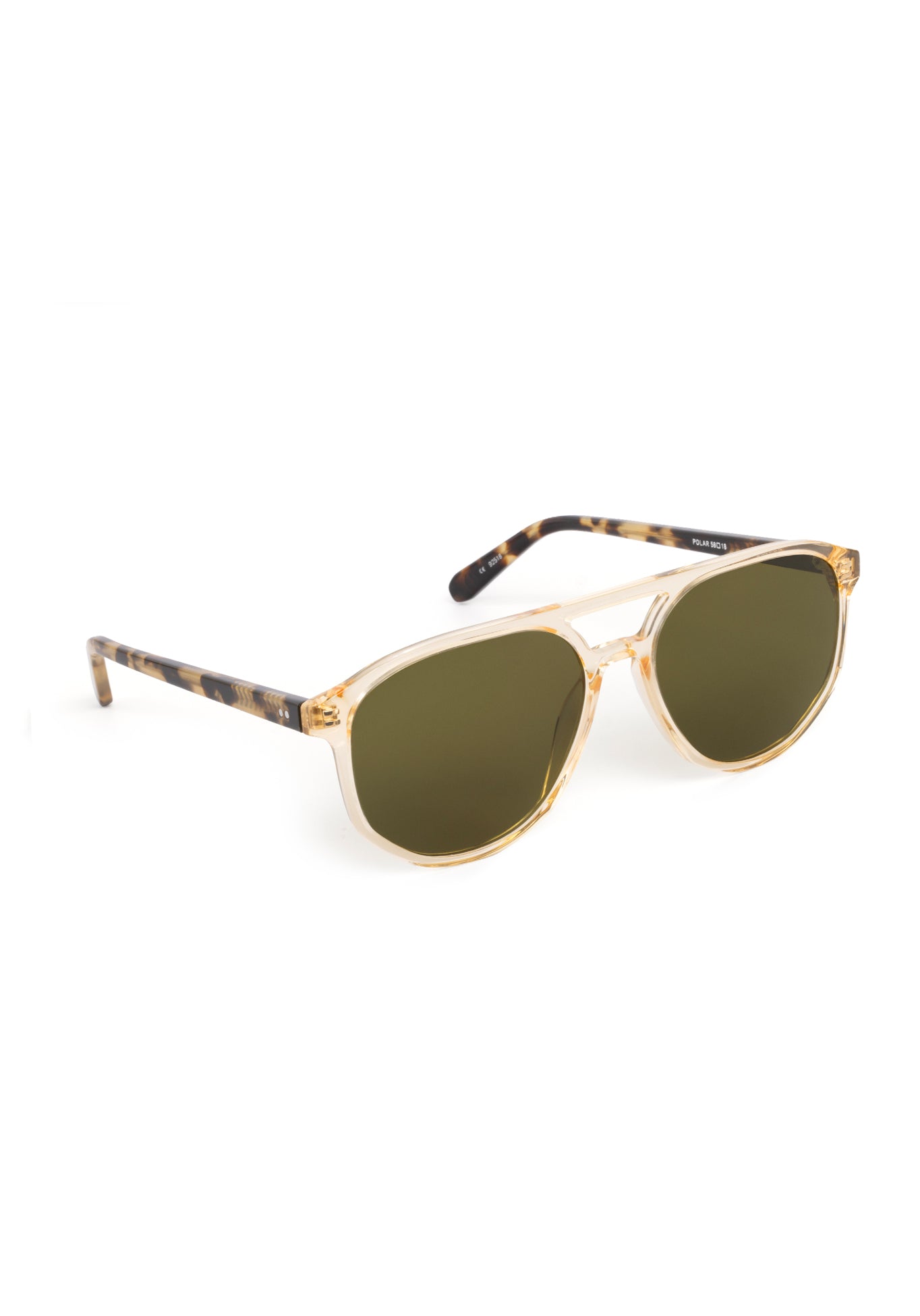 BRANDO Polarized Sunglasses for Men & Women - UV Protection, Stylish Champagne & Iberia Frames - Perfect for Driving, Beach, and Outdoor Activities