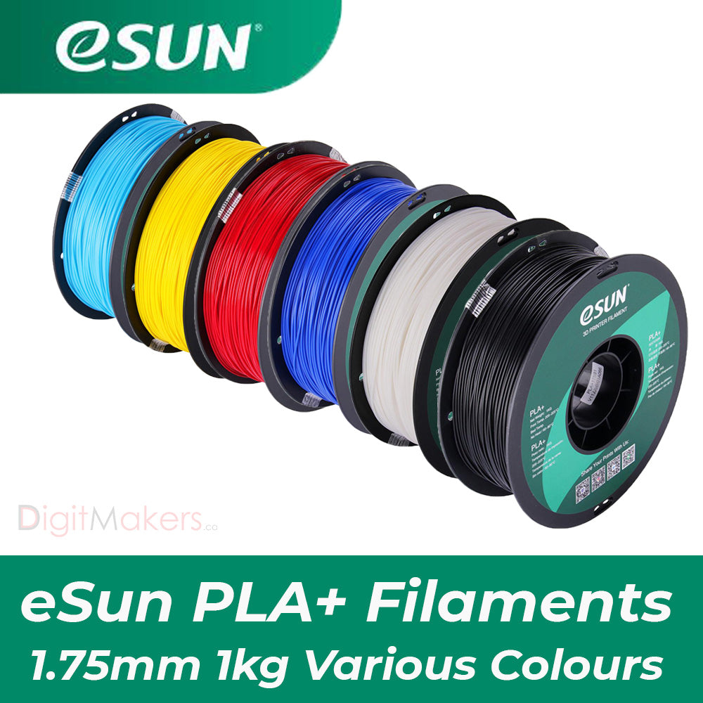 eSUN PLA+ 3D Printer Filament 1.75mm, 1kg Spool - 40 Vibrant Colors for Smooth Printing | Perfect for DIY Projects, Prototyping & Home Decor