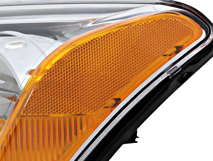 Dodge Caliber Headlights Replacement Set - Halogen Headlamp Assembly for Driver & Passenger Side (2007-2012 Models) - Perfect for Night Driving and Vehicle Restoration Projects