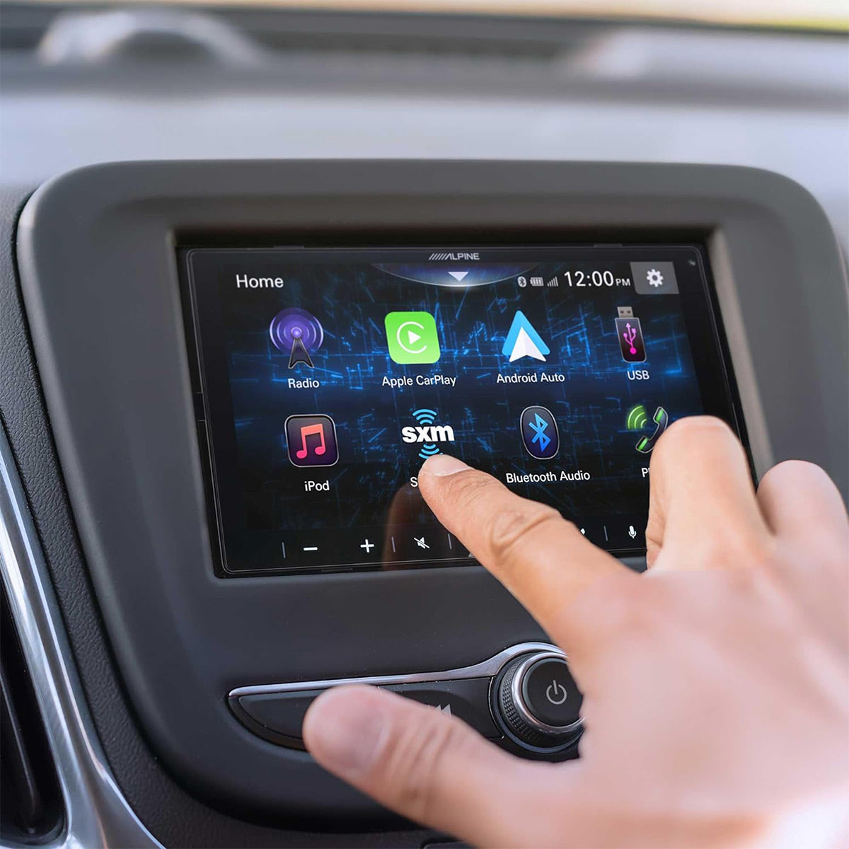 Alpine iLX-W670 7-Inch Ultra Shallow Digital Multimedia Receiver with Apple CarPlay & Android Auto - Perfect for Car Audio Upgrade & Hands-Free Driving