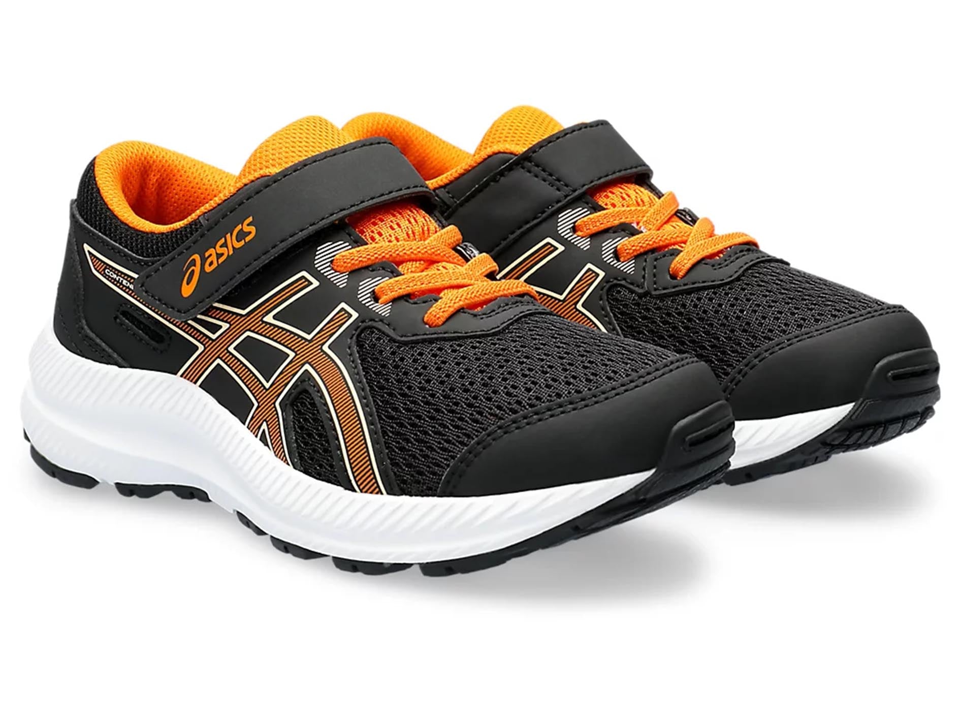 ASICS Kids' Contend 8 PS Running Shoes - Lightweight & Breathable Sneakers for Boys & Girls - Perfect for School, Sports & Daily Play (Style: 1014A258-007)