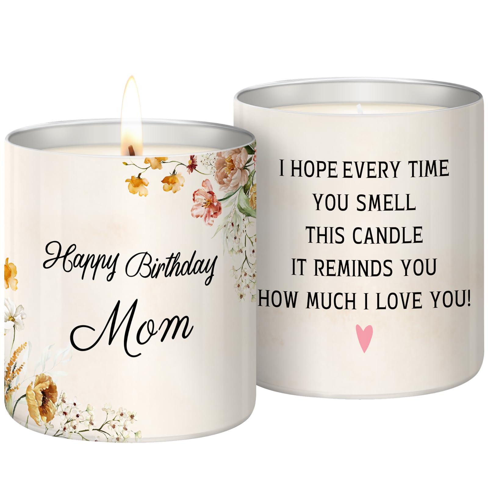 Best Birthday Gifts for Mom - Lavender Scented Candles (9 oz) - Thoughtful Present from Daughter & Son - Perfect for Relaxation, Spa Nights & Home Decor