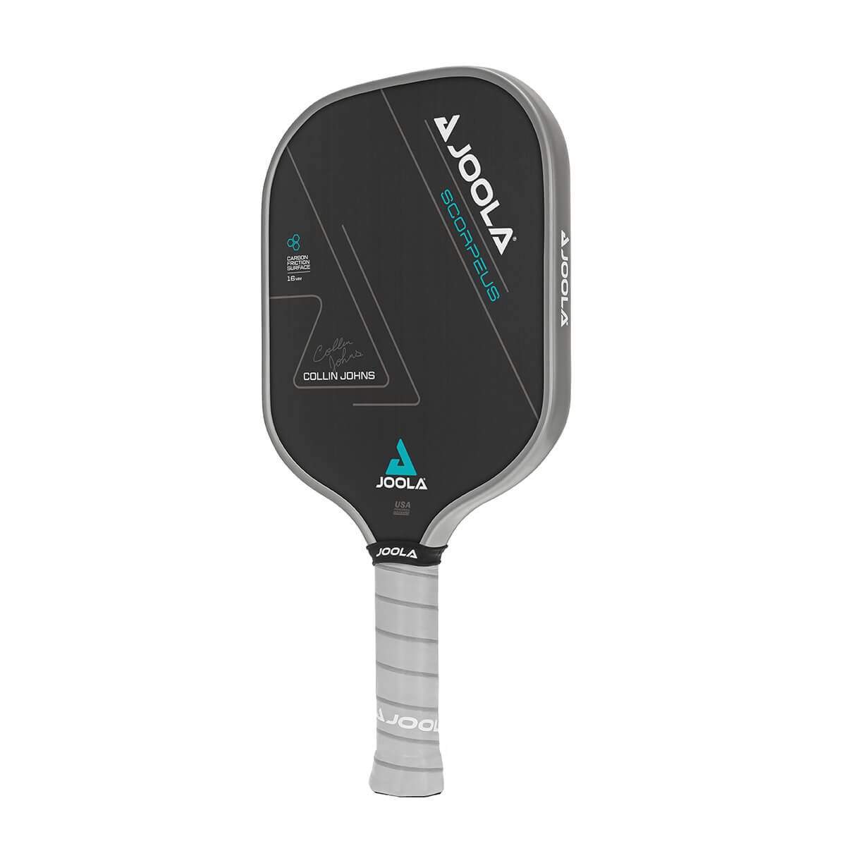 JOOLA Collin Johns Scorpeus CFS 16 Pickleball Paddle - Premium Carbon Fiber Surface for Power & Control - Perfect for Competitive Play & Tournament Pickleball